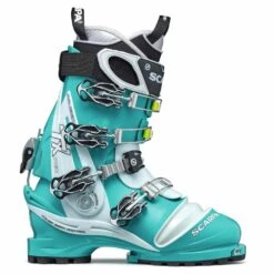 Scarpa Scarpa TX Pro NTN Womens Telemark Ski Boot 2024 - Emerald/Ice Blue