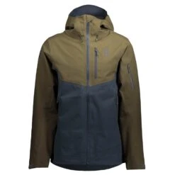 Scott Scott Explorair 3L Ski Jacket - Earth Brown/Dark Blue