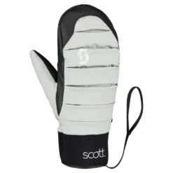 Scott Scott Ultimate Primaloft Womens Mitten - Light Grey/Black