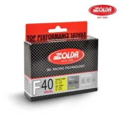 Solda Solda F40 Fluoro Carbon Ski Wax - Yellow 60g