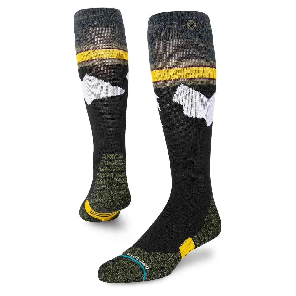 Stance Stance Route 2 Performance Snowboard Sock - Navy 3 Stance Stance Route 2 Performance Snowboard Sock - Navy