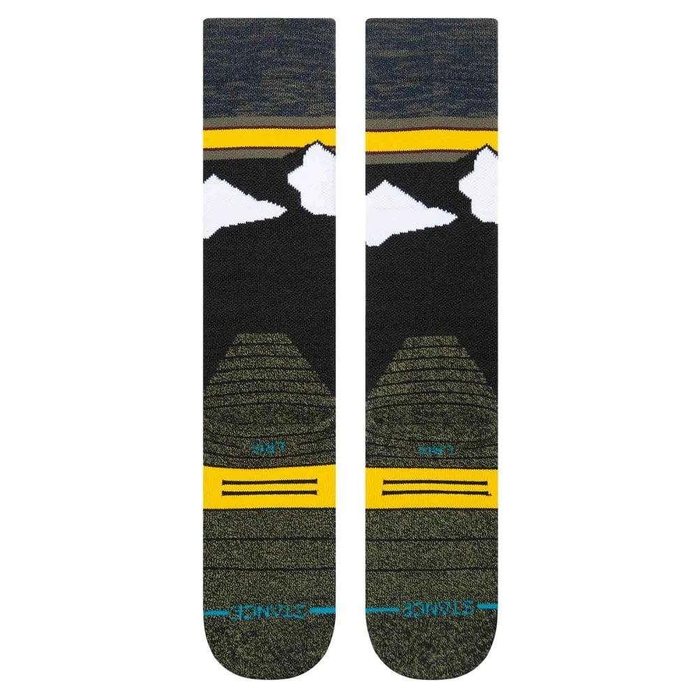 Stance Stance Route 2 Performance Snowboard Sock - Navy 5 Stance Stance Route 2 Performance Snowboard Sock - Navy - Image 3