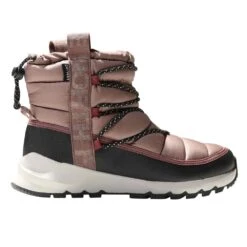 The North Face The North Face Thermoball Lace Up Waterproof Womens Boot - Deep Taupe/TNF Black