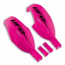UFO Plast UFO Slalom Pole Guards - Florescent Pink