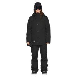 Volcom Volcom Ell Insulated Gore-Tex Womens Jacket - Black 8 Volcom Volcom Ell Insulated Gore-Tex Womens Jacket - Black -RR Ski Race Shop volcom ell insulated gore tex womens jacket black p24323 34953 image
