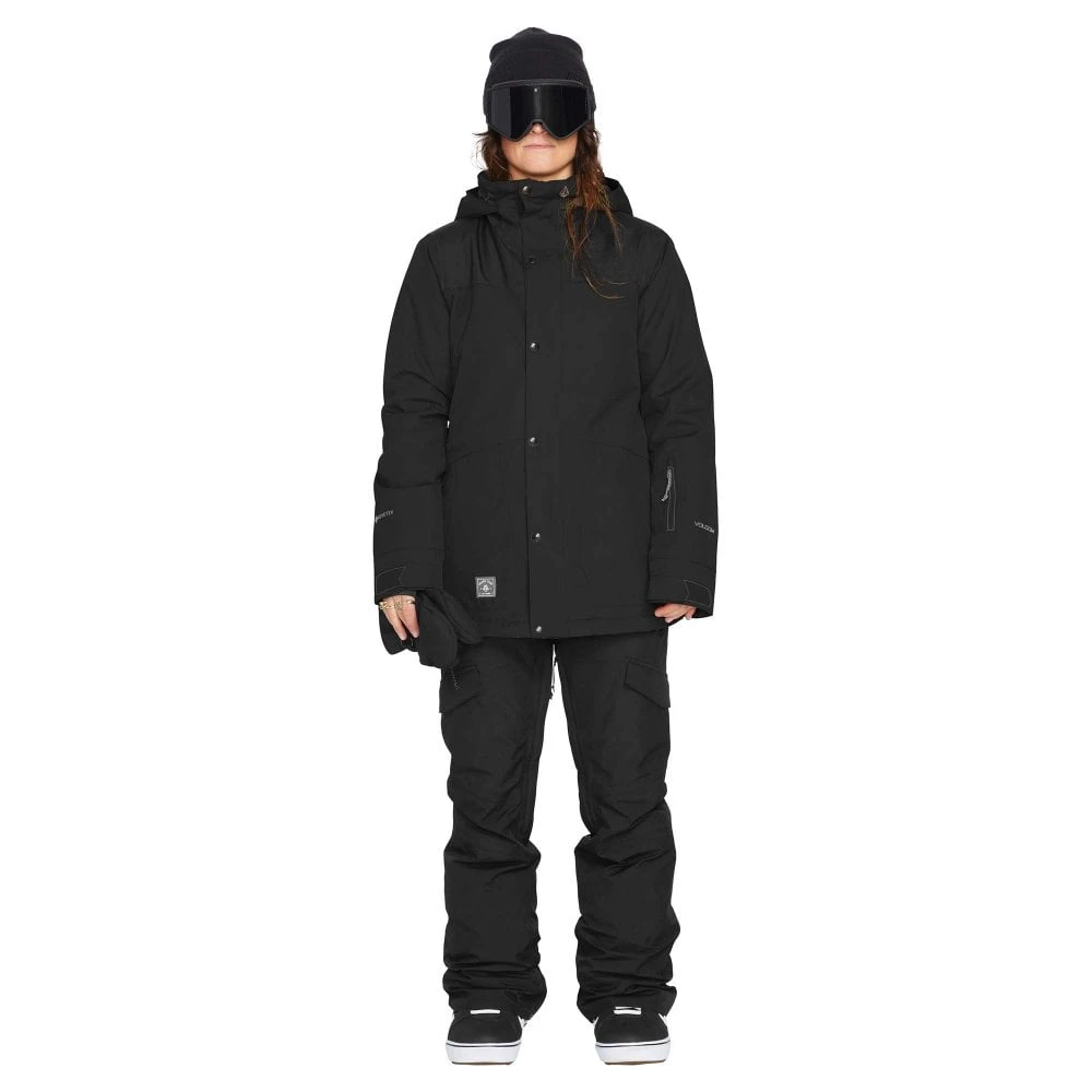 Volcom Volcom Ell Insulated Gore-Tex Womens Jacket - Black 5 Volcom Volcom Ell Insulated Gore-Tex Womens Jacket - Black - Image 3