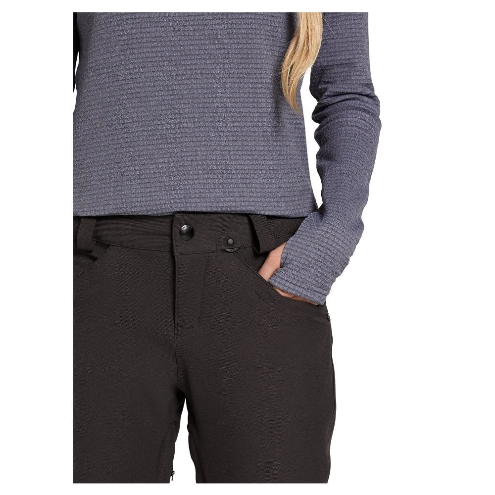Volcom Volcom Grail 3D Stretch Women's Pant - Black 6 Volcom Volcom Grail 3D Stretch Women's Pant - Black - Image 4
