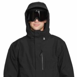 Volcom Volcom L Insulated Gore-Tex Jacket - Black -RR Ski Race Shop volcom l insulated gore tex jacket black p23576 33709 image