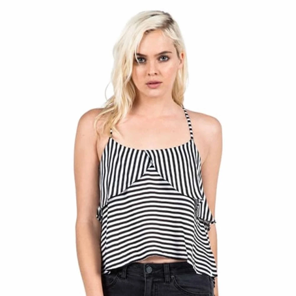 Volcom Volcom Moon Rising Womens Cami - Black 4 Volcom Volcom Moon Rising Womens Cami - Black - Image 2