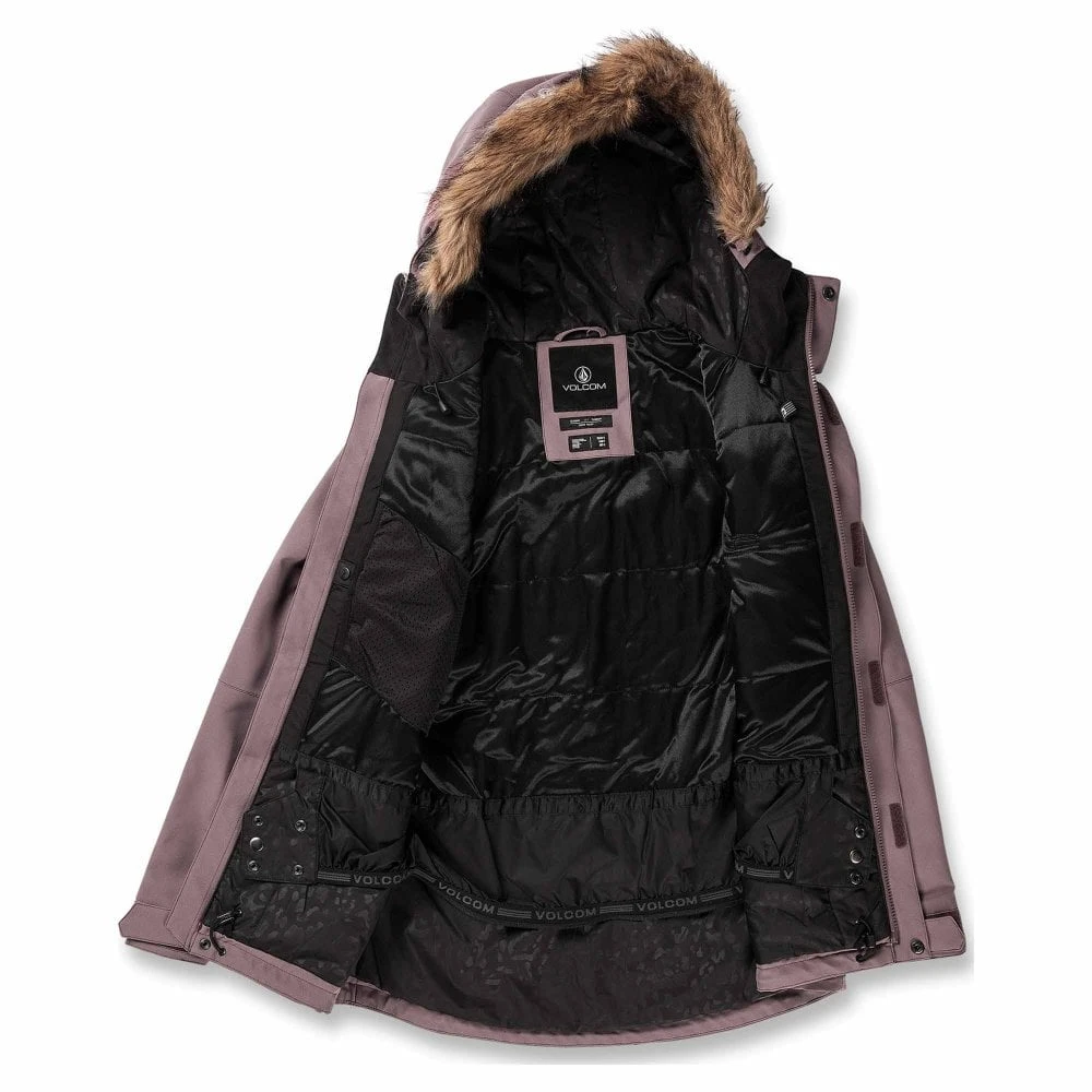 Volcom Volcom Shadow Insulated Womens Jacket - Rosewood 5 Volcom Volcom Shadow Insulated Womens Jacket - Rosewood - Image 3