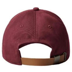 YETI Yeti Leather Logo Baseball Hat - Harvest Red -RR Ski Race Shop yeti leather logo baseball hat harvest red p21927 31355 image