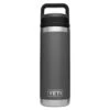YETI Yeti Rambler 18oz Bottle With Chug Cap - Charcoal 2 YETI Yeti Rambler 18oz Bottle With Chug Cap - Charcoal -RR Ski Race Shop yeti rambler 18oz bottle with chug cap charcoal p24178 34734 image