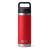 YETI Yeti Rambler 18oz Bottle With Chug Cap - Rescue Red