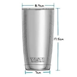 YETI Yeti Rambler 20oz Tumbler - Stainless Steel 8 YETI Yeti Rambler 20oz Tumbler - Stainless Steel -RR Ski Race Shop yeti rambler 20oz tumbler stainless steel p20645 28626 image