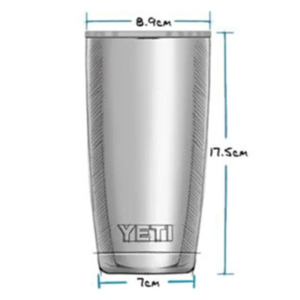 YETI Yeti Rambler 20oz Tumbler - Stainless Steel 5 YETI Yeti Rambler 20oz Tumbler - Stainless Steel - Image 3
