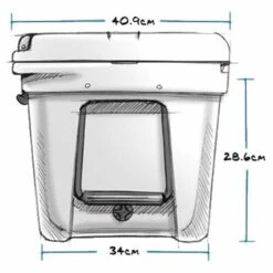 YETI Yeti Tundra 35 Cool Box - White 12 YETI Yeti Tundra 35 Cool Box - White -RR Ski Race Shop yeti tundra 35 cool box white p20625 28683 image