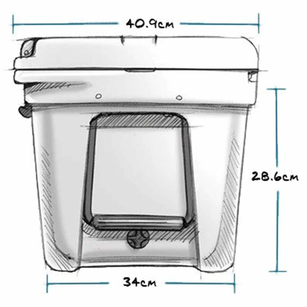 YETI Yeti Tundra 35 Cool Box - White 7 YETI Yeti Tundra 35 Cool Box - White - Image 5