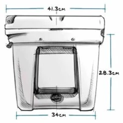 YETI Yeti Tundra 45 Cool Box - White -RR Ski Race Shop yeti tundra 45 cool box white p20626 28688 image